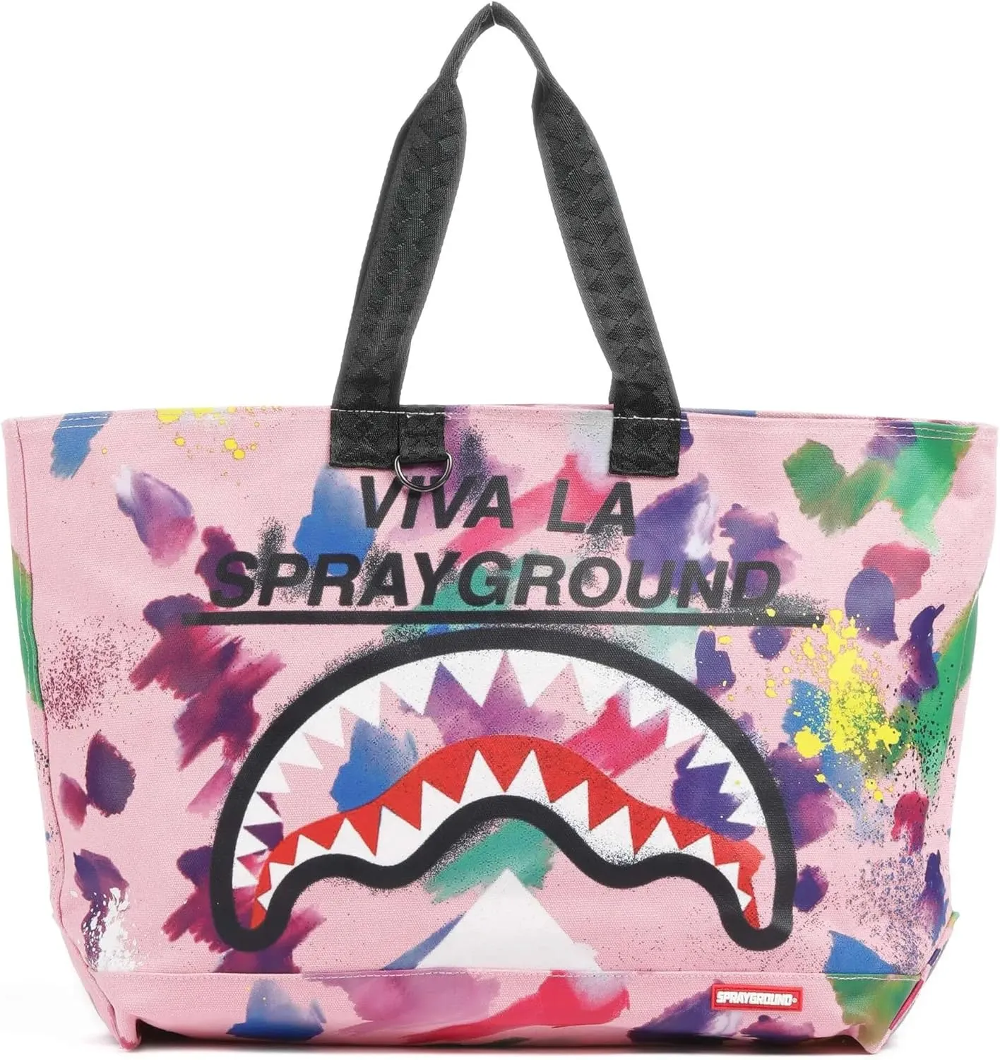 Sprayground Snapdragon Splash Tote, Pink