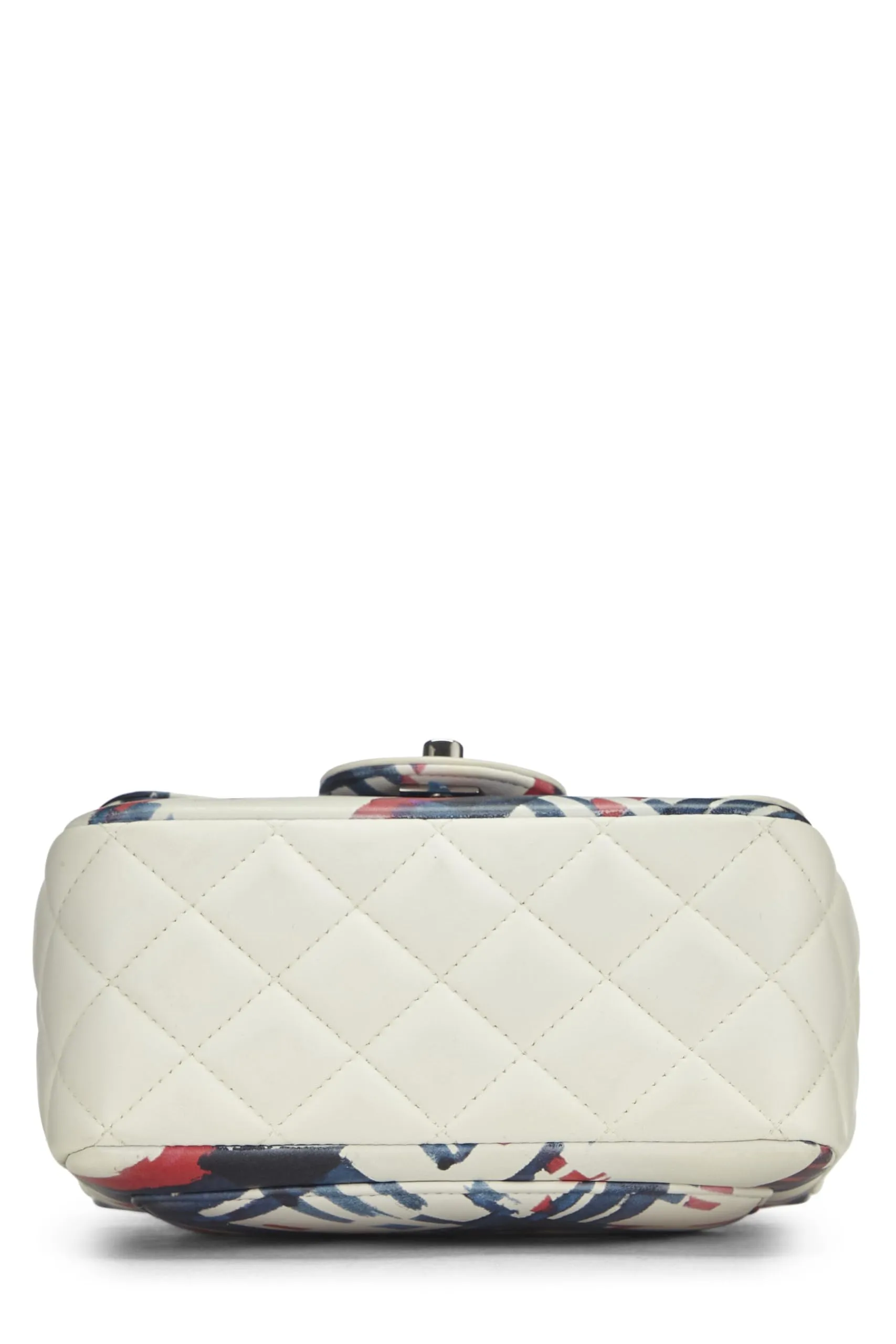 Square Red Multi Chanel, Calfskin Express shipping Mini, Flap  Airline Discounted shipping & Blue