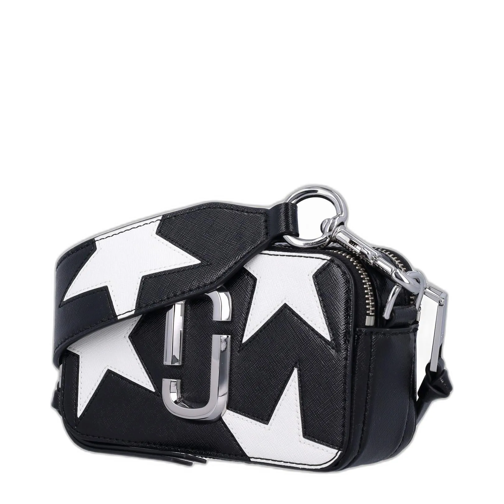 Star Patchwork Snapshot Crossbody Bag
