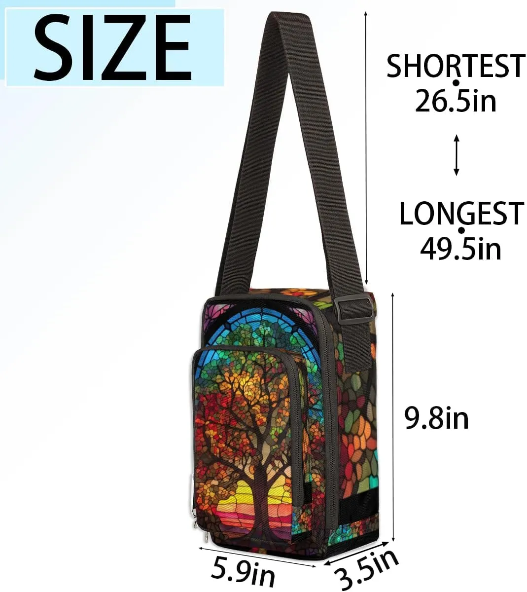 Stylish Small Crossbody Bags for Women Cell Phone Purse Wallet Messenger Cross Body Bag for Women Men