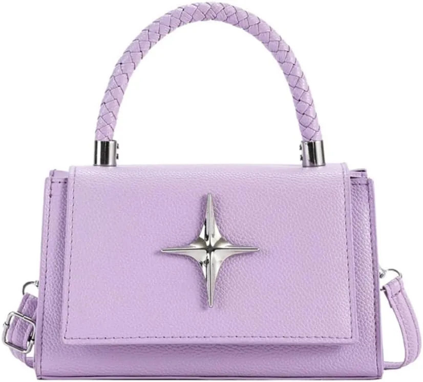 Stylish Small Square Handbag PU Shoulder Bag Elegant & Versatile Crossbody Bag Minimalists for Fashionable Women
