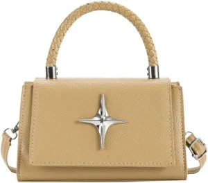 Stylish Small Square Handbag PU Shoulder Bag Elegant & Versatile Crossbody Bag Minimalists for Fashionable Women