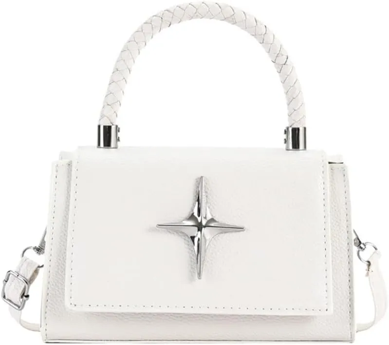 Stylish Small Square Handbag PU Shoulder Bag Elegant & Versatile Crossbody Bag Minimalists for Fashionable Women