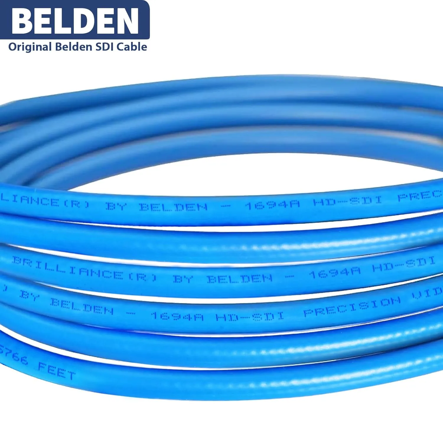 Superbat 6G/12G SDI Cable 75 Ohm Short BNC Cable 6ft BNC Male to Right Angle BNC Male Belden 1694A Digital Video Cable for HD Cameras CCTV Monitor SDI Video Equipment Supports HD-SDI/3G-SDI/4K/8K