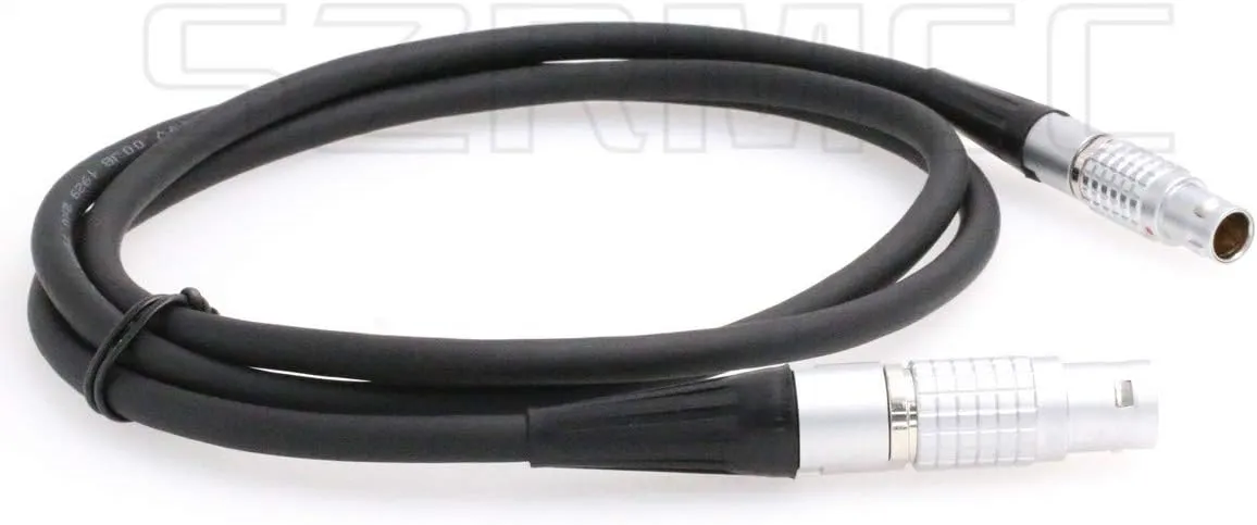 SZRMCC 3 Pin Male to 8 Hole Female Power Cable for Steadicam Zephyr 12V to Arri Alexa Mini/LF/Amira Camera