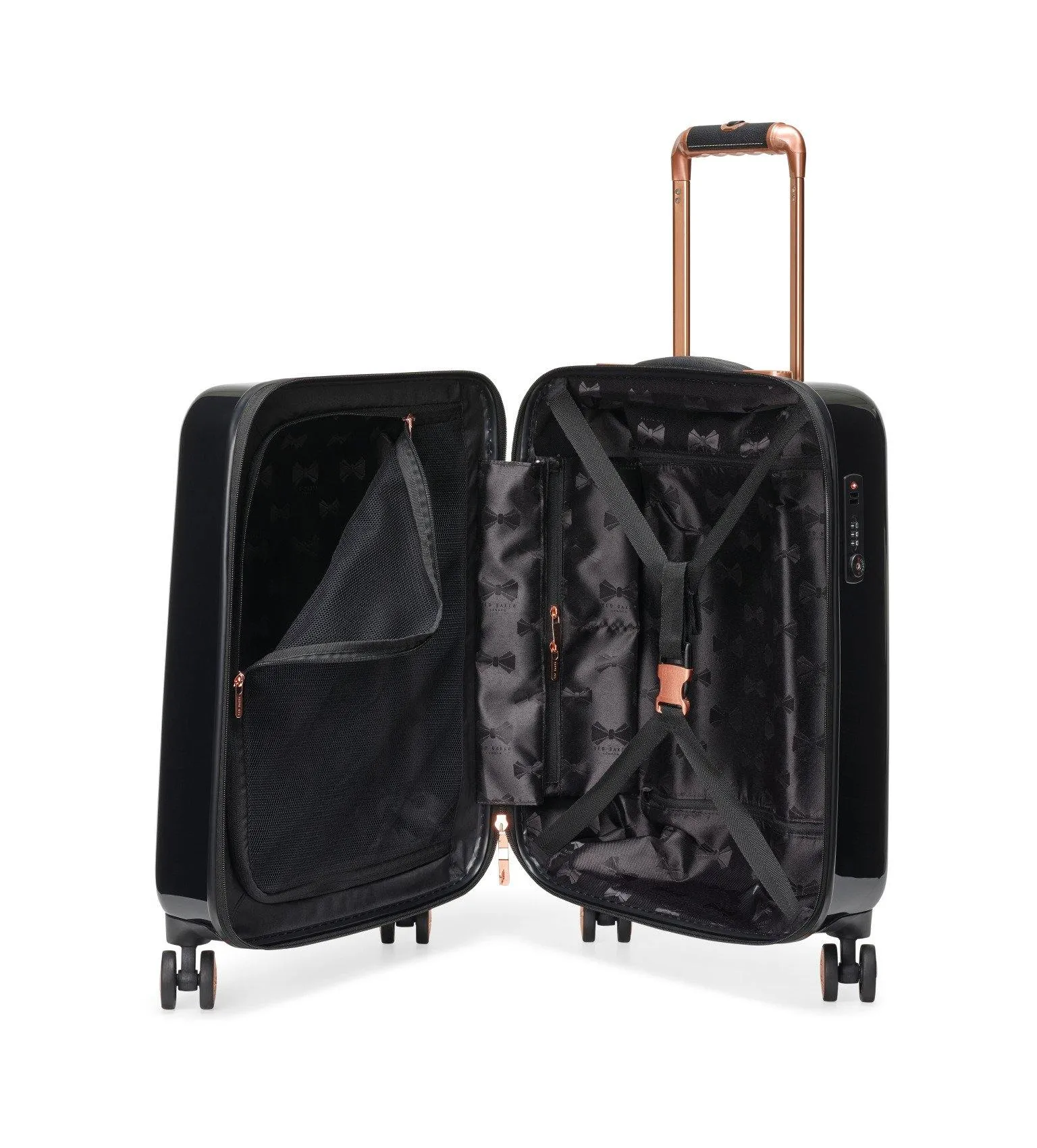 Ted baker Women's Hardside Carry-On 4-Wheel Carry-On Luggage