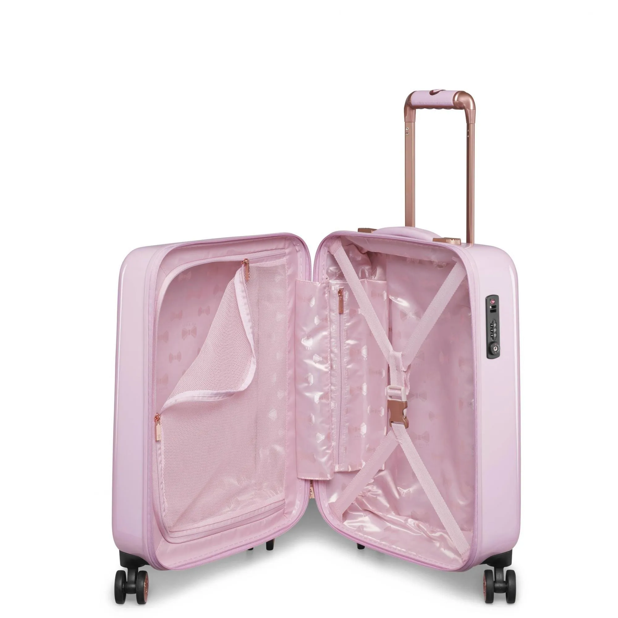 Ted baker Women's Hardside Carry-On 4-Wheel Carry-On Luggage