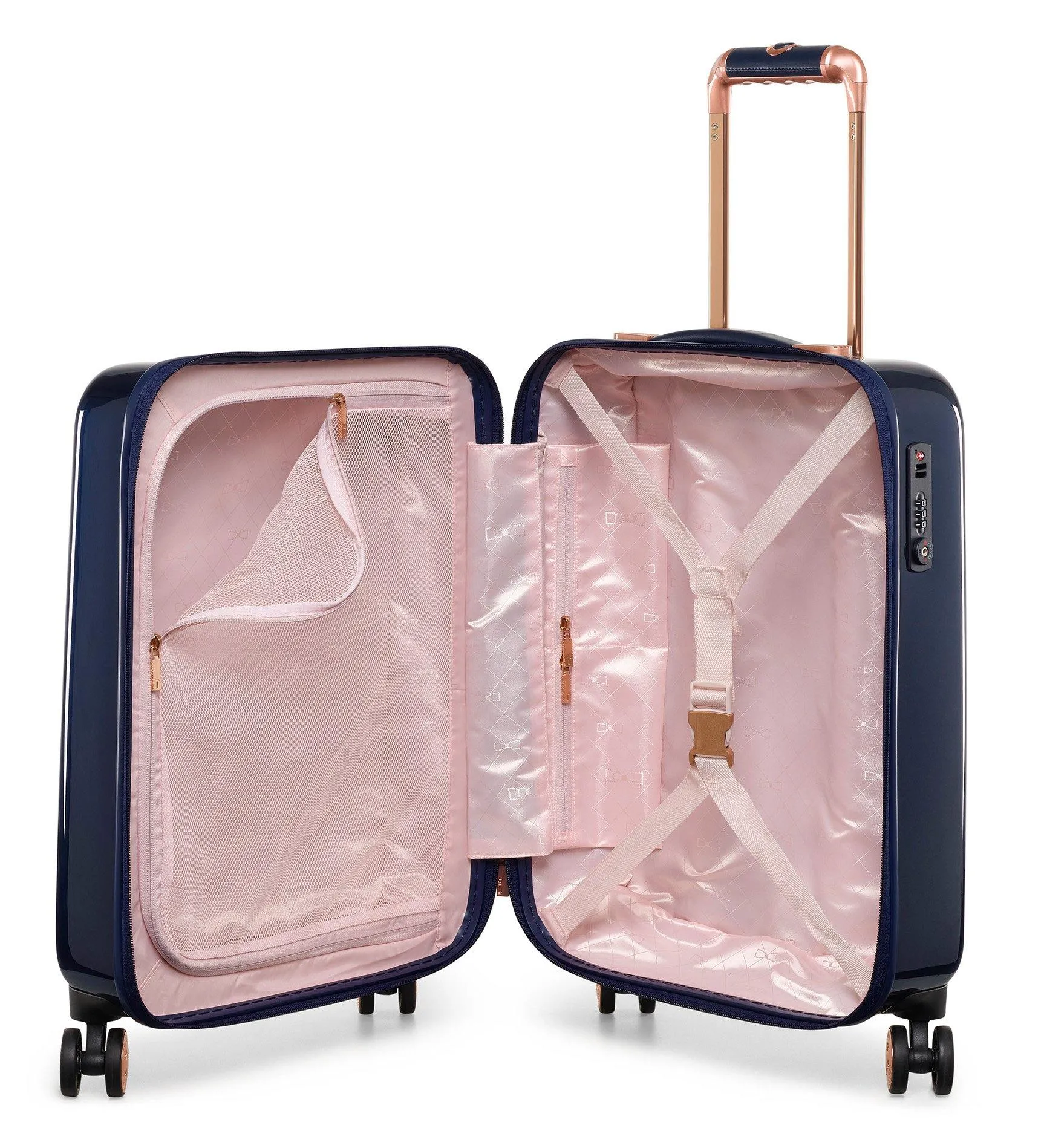 Ted baker Women's Hardside Carry-On 4-Wheel Carry-On Luggage