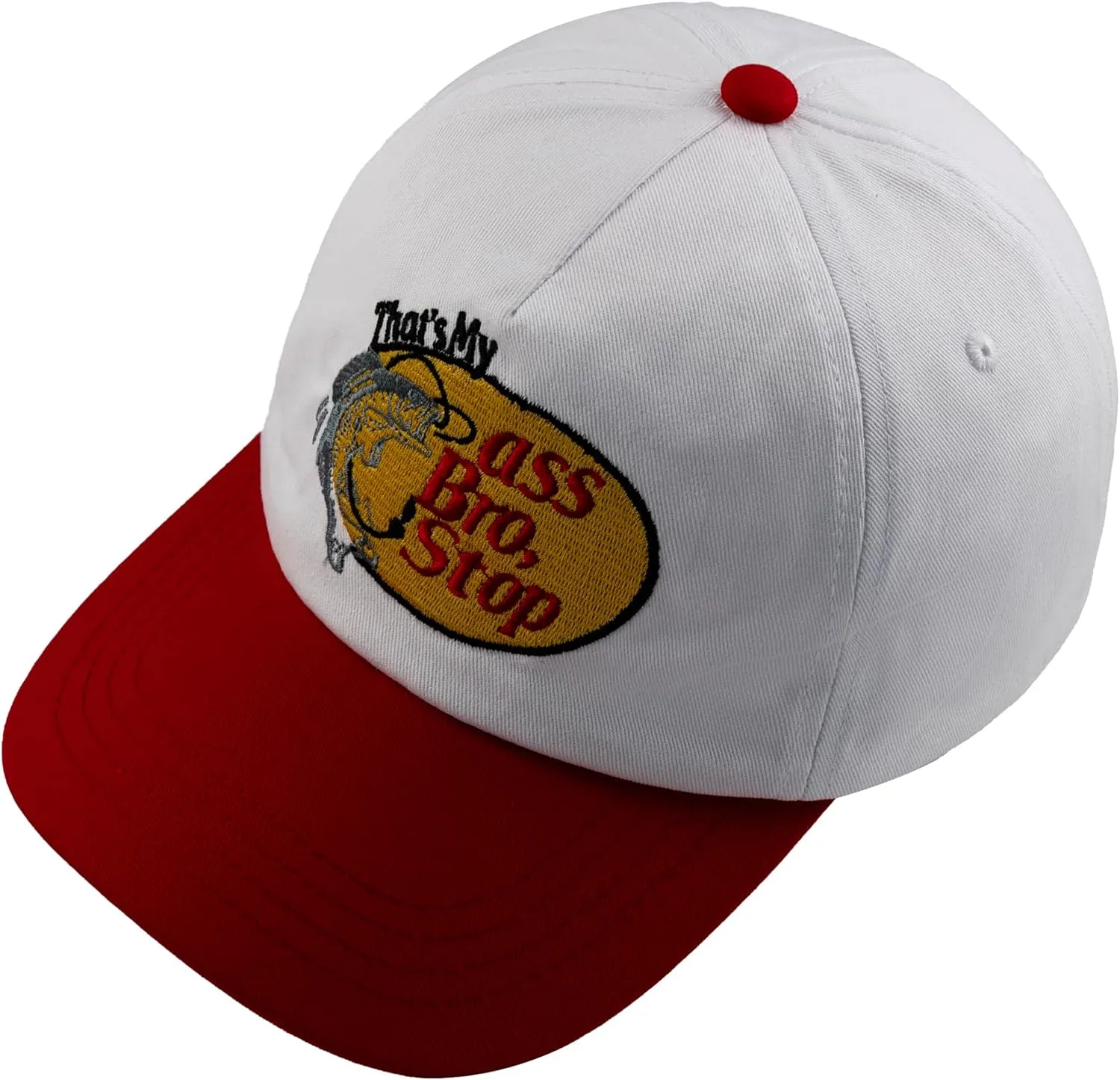 That's My Ass Bro,Stop Trucker Cap Embroidery Fishing Foam Mesh Hat - Funny Naughty Snapback Truck Hat Baseball Cap