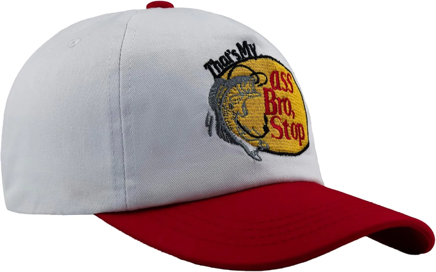 That's My Ass Bro,Stop Trucker Cap Embroidery Fishing Foam Mesh Hat - Funny Naughty Snapback Truck Hat Baseball Cap
