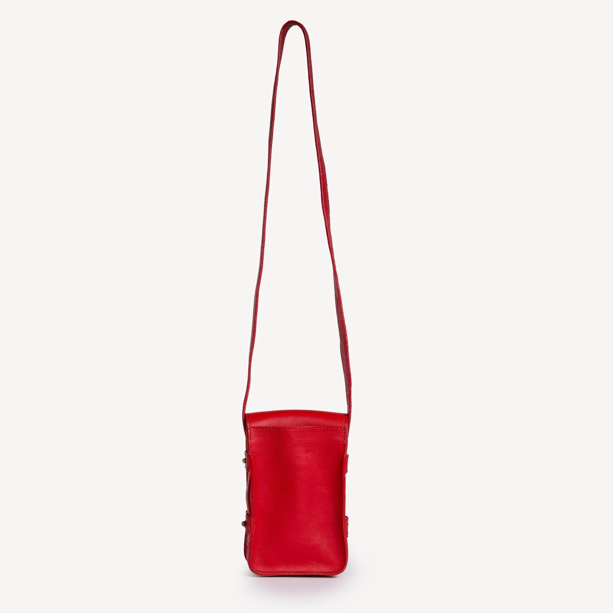 The Boxy Crossbody - Tomato