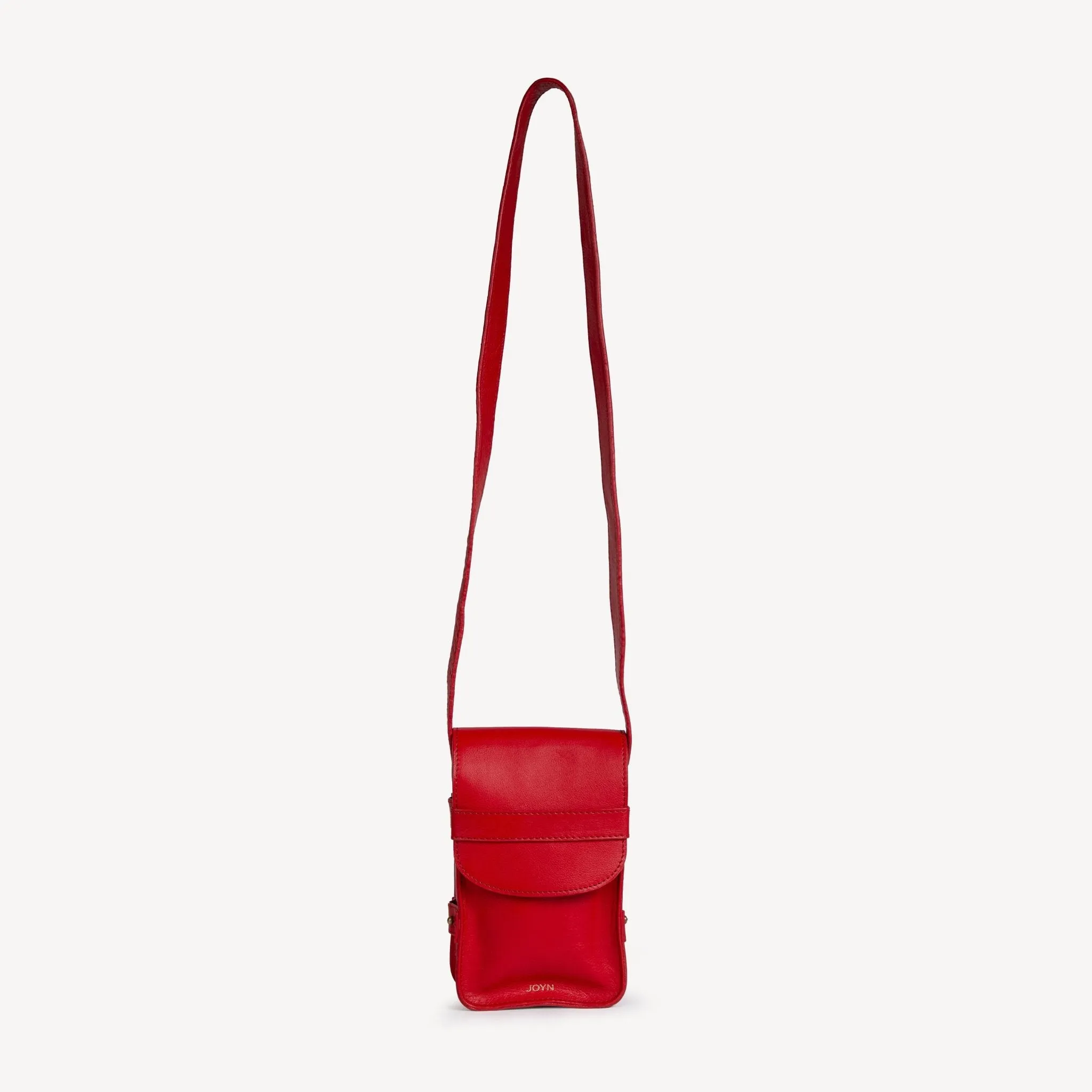 The Boxy Crossbody - Tomato