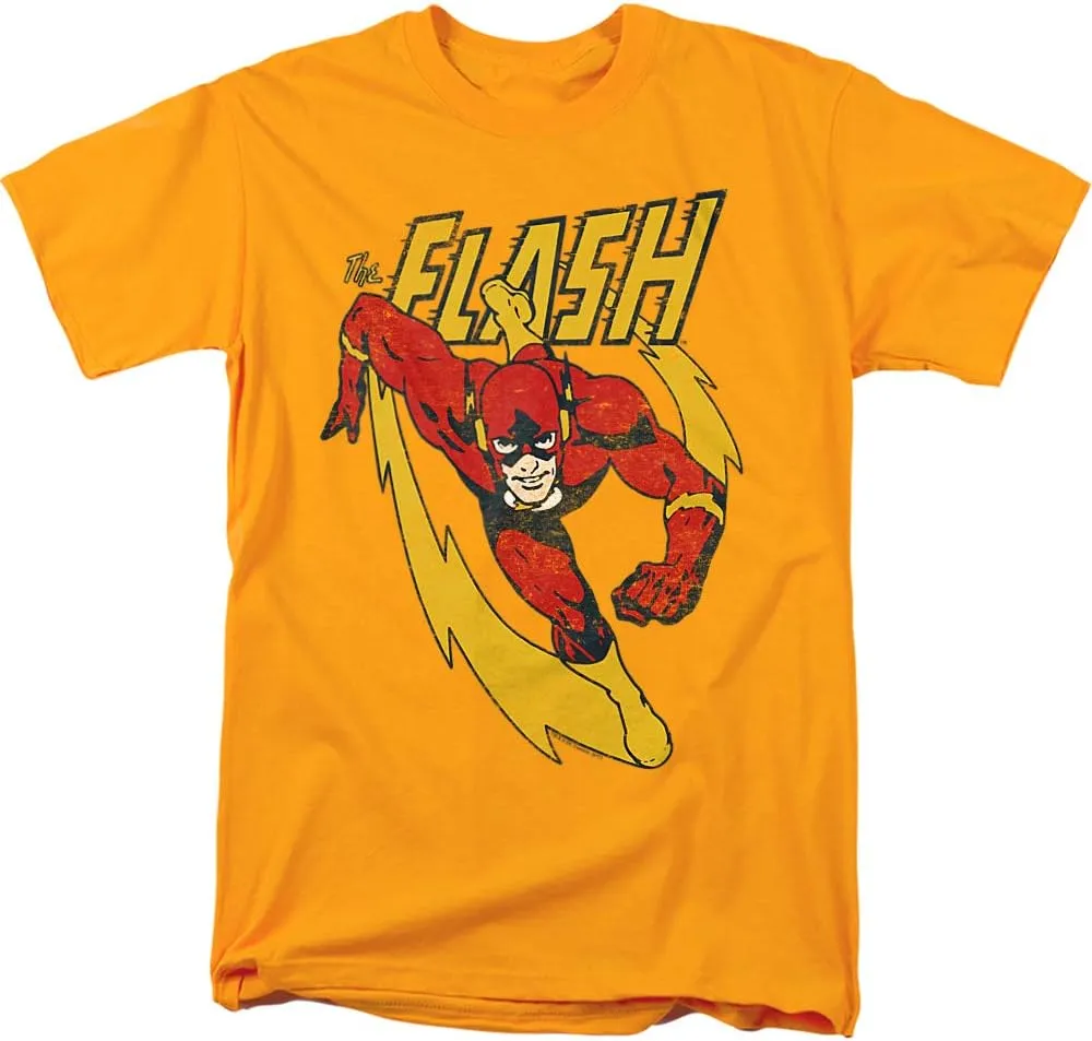 The Flash Lightning Trail Unisex Adult T Shirt for Men and Women