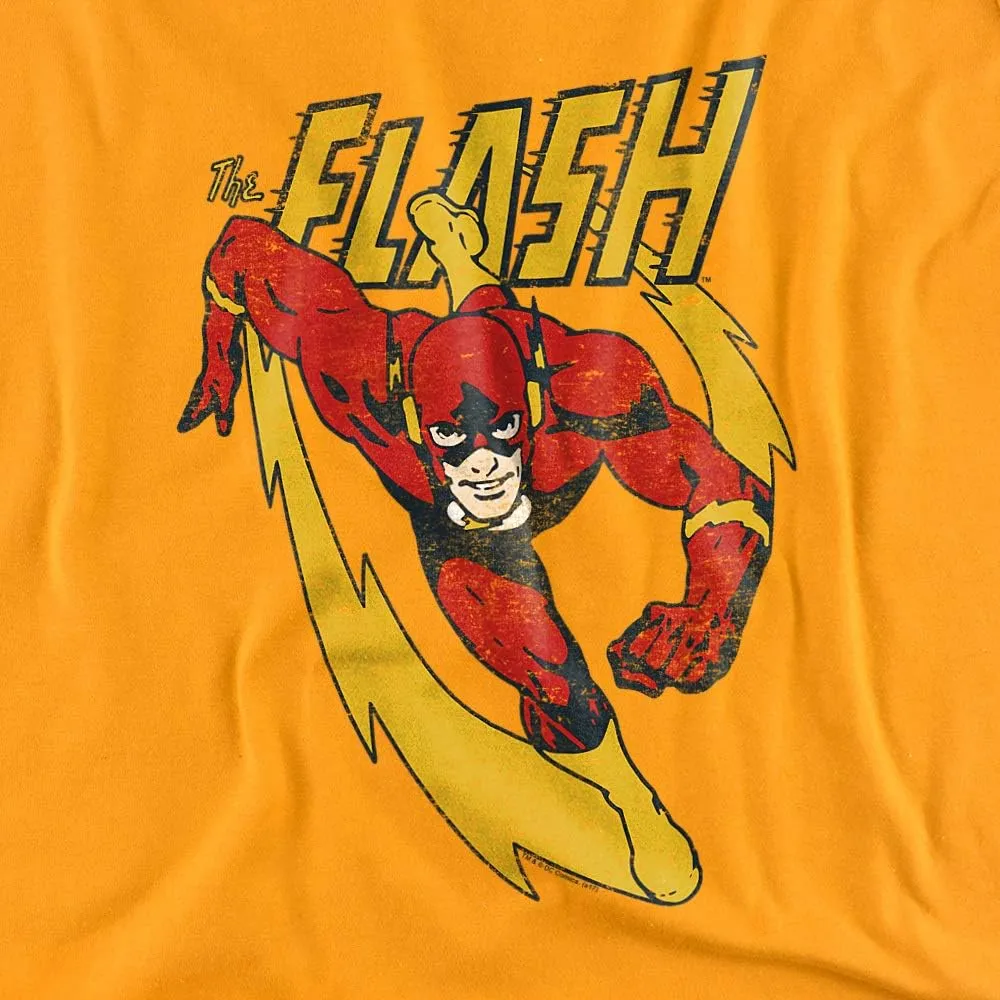 The Flash Lightning Trail Unisex Adult T Shirt for Men and Women