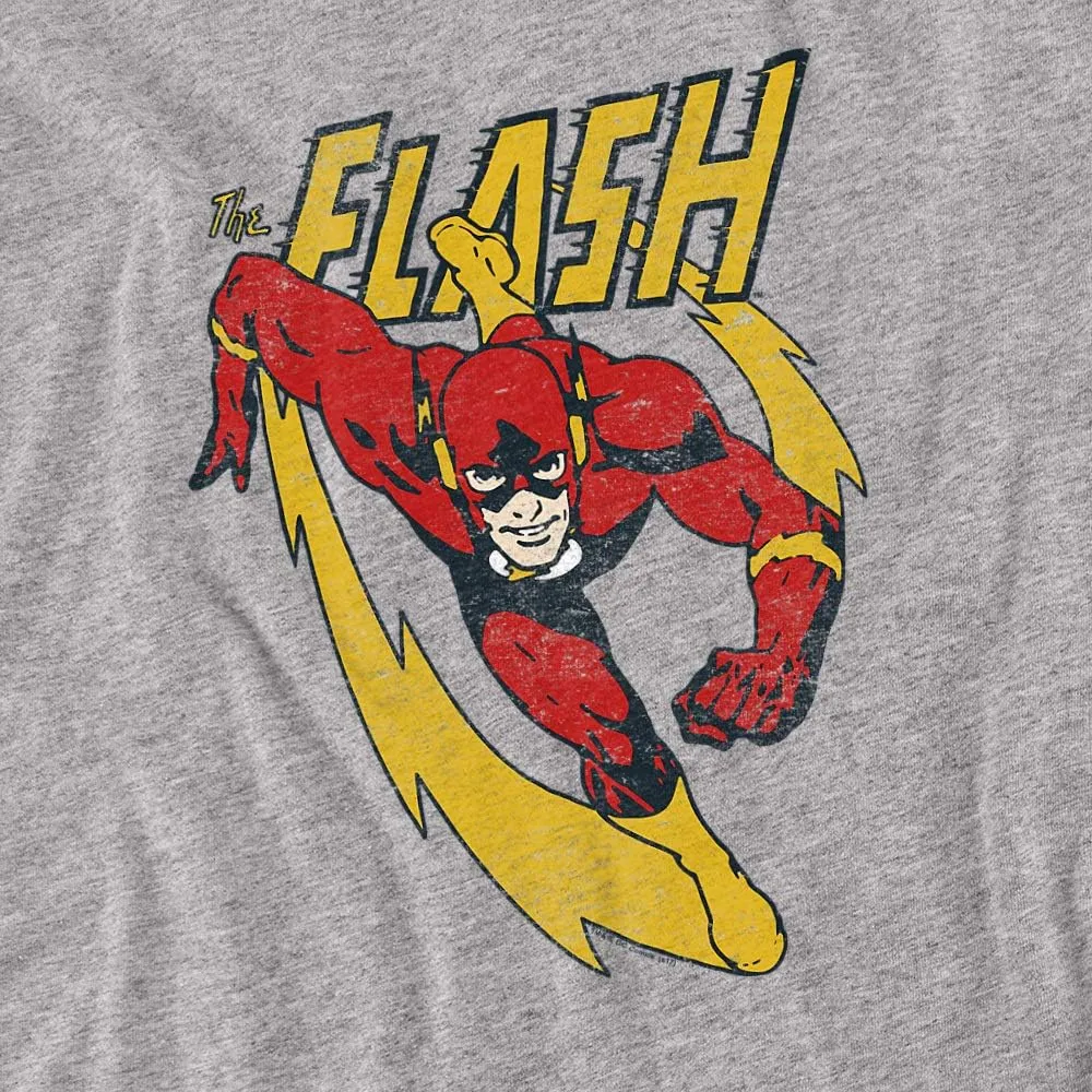 The Flash Lightning Trail Unisex Adult T Shirt for Men and Women
