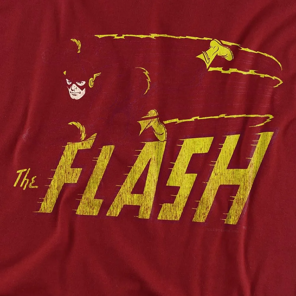 The Flash Speed Distressed Unisex Adult T Shirt for Men and Women
