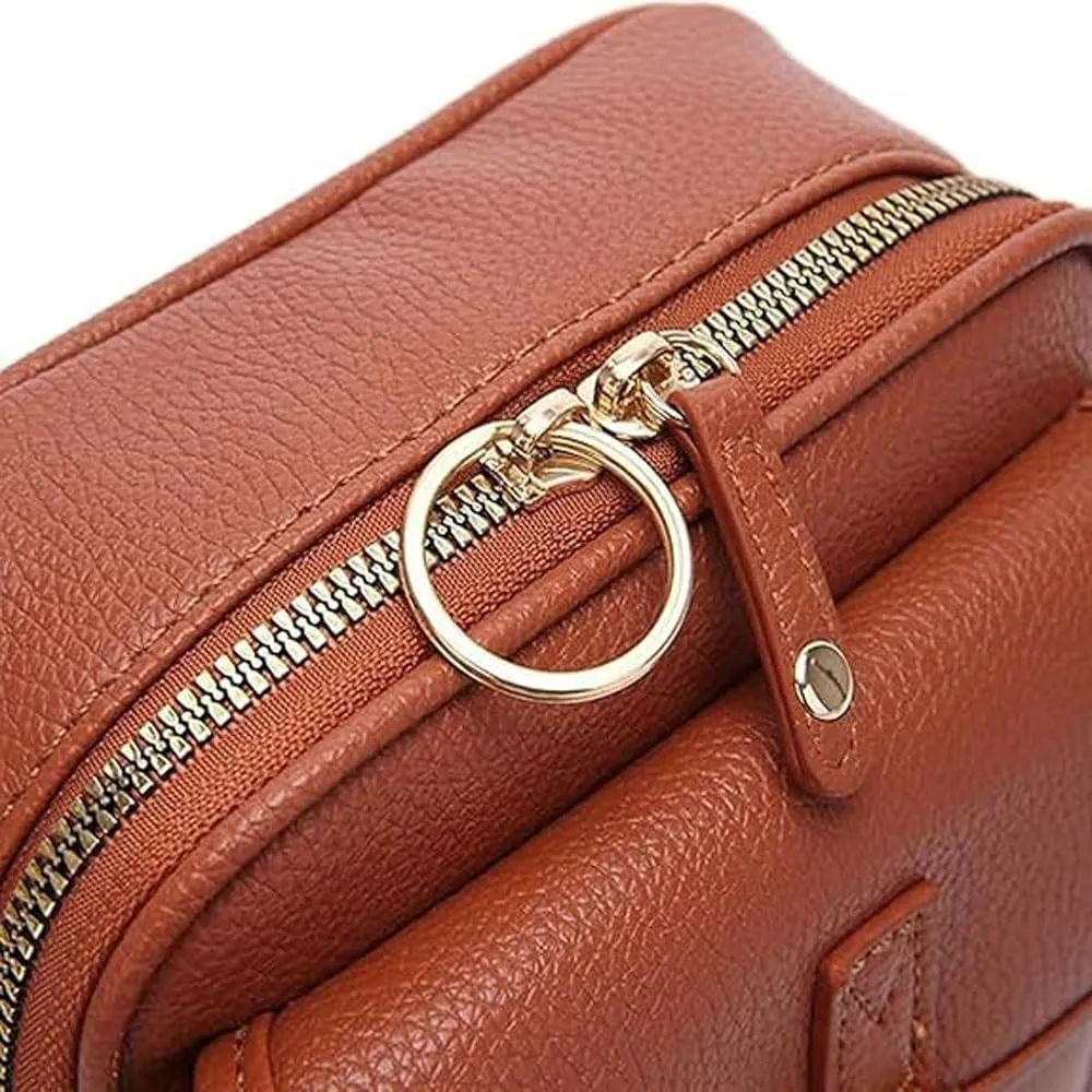 Tojoyride Crossbody Leather Bag, Tojoyride Crossbody Purse, Urvashi Crossbody Bag for Women, Vintage Anti Theft Purse