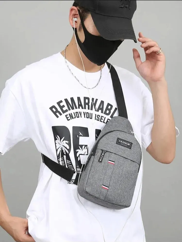 Trendy Lightweight Crossbody Bag for Men