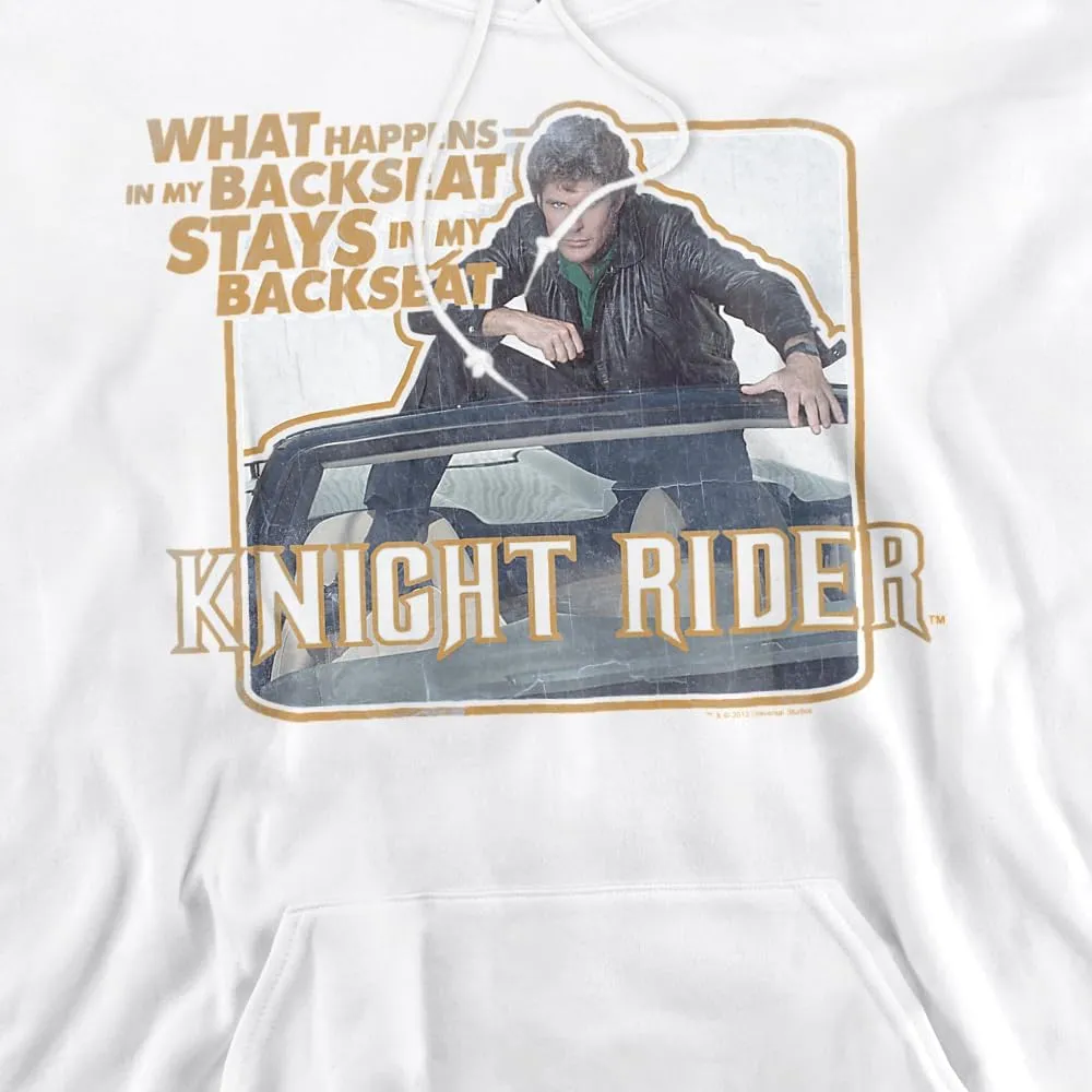 Trevco Knight Rider Back Seat Unisex Adult Pull-Over Hoodie