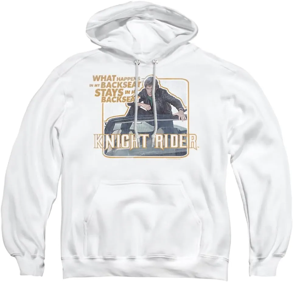 Trevco Knight Rider Back Seat Unisex Adult Pull-Over Hoodie