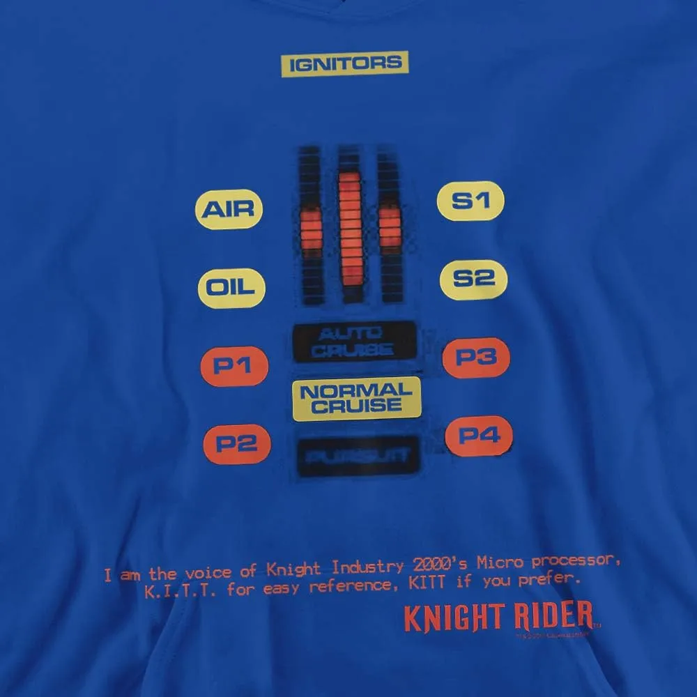 Trevco Knight Rider Kitt Consol Unisex Youth Pull-Over Hoodie