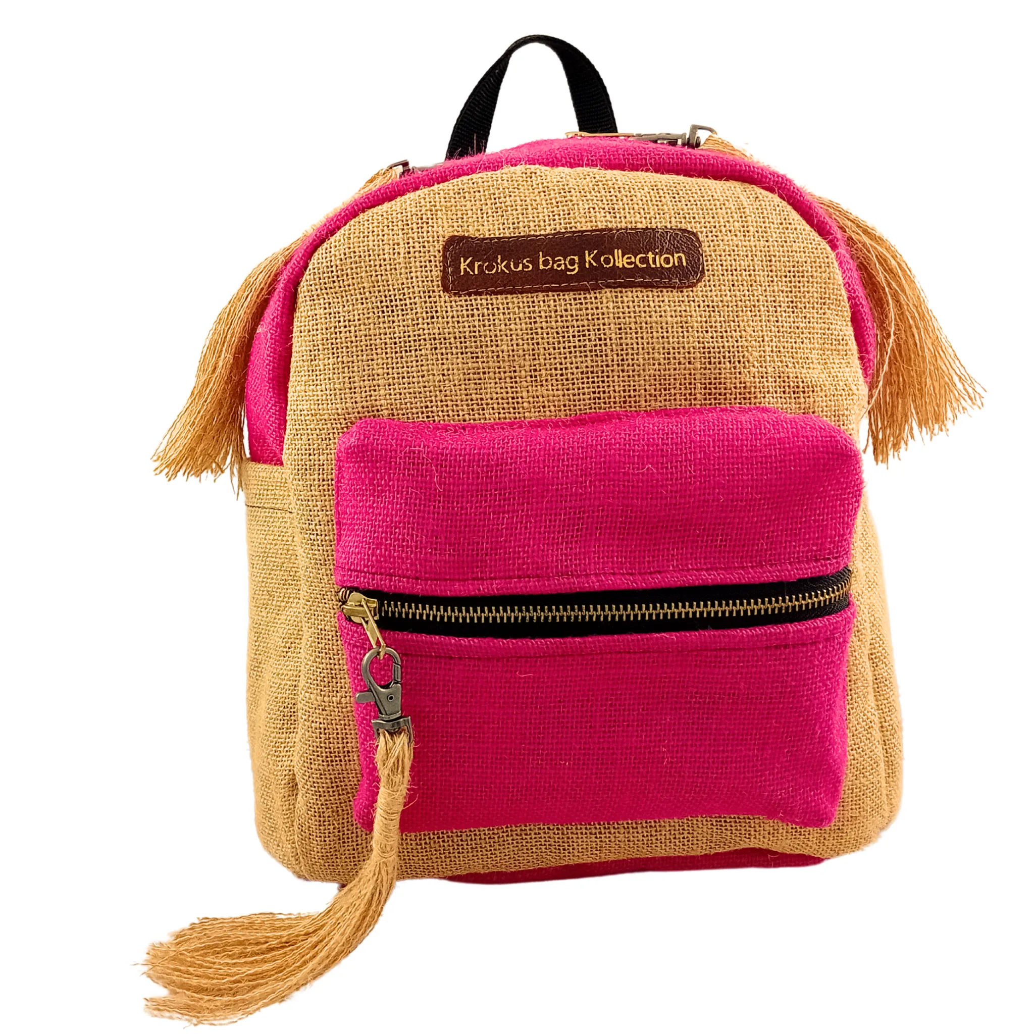Two-Tone, Mini-Backpack, Rose Pink