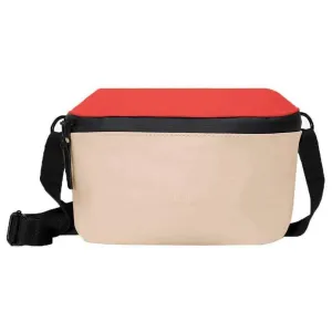 Ucon Acrobatics Lotus Jona Large Crossbody Bag - Red/Light Almond Cream