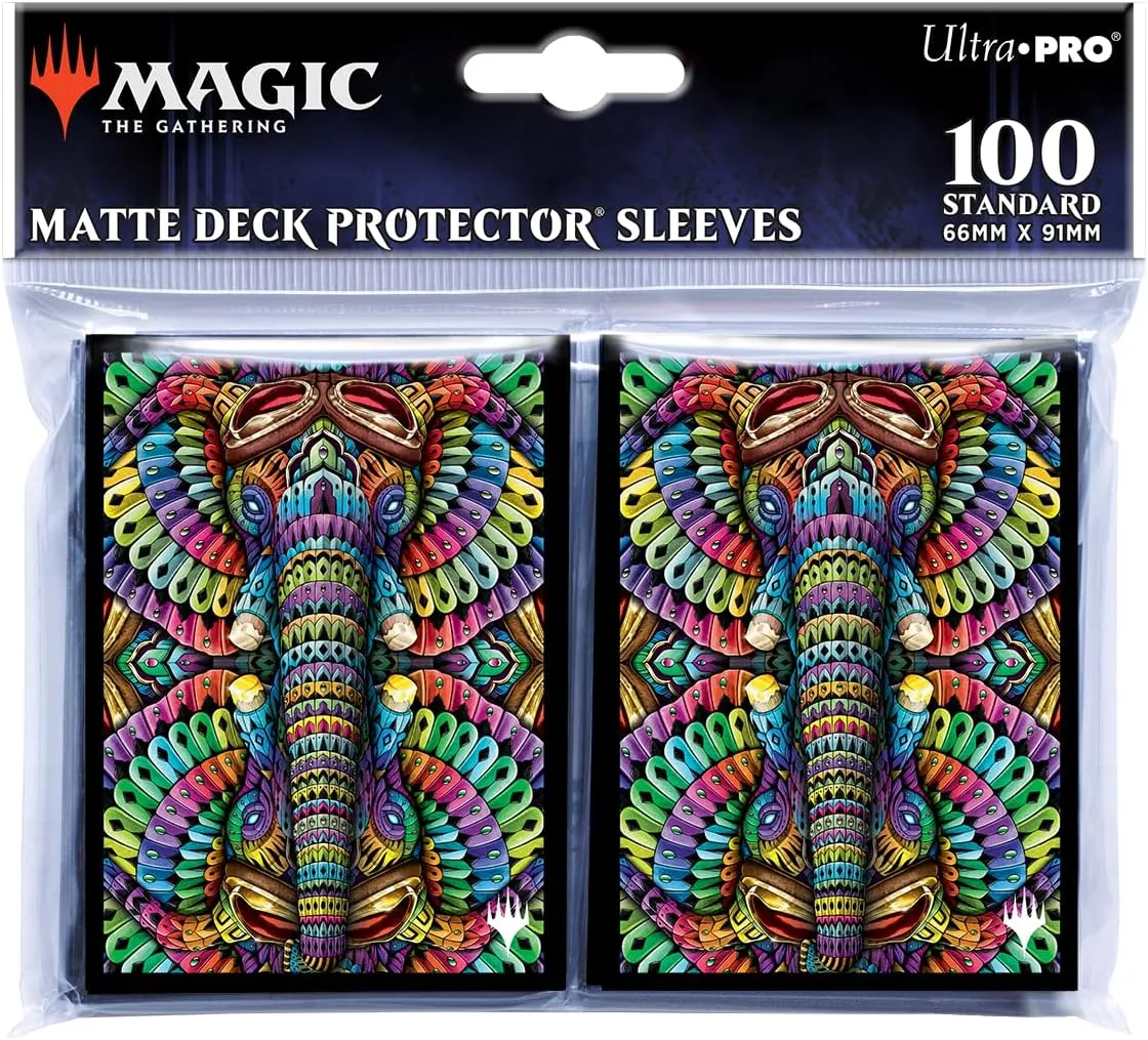 Ultra Pro - The Lost Caverns of Ixalan 100ct Deck Protector® Sleeves Quintorius Kand for Magic: The Gathering, Protect MTG Cards from Scuffs & Scratches, Standard Size Card Sleeve Protector