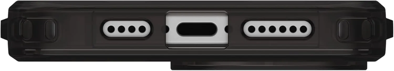 URBAN ARMOR GEAR UAG Designed for iPhone 16 Pro Max Case 6.9" Plyo - Compatible with MagSafe Charging Rugged Slim Anti-Yellowing Transparent Clear Shockproof MIL-STD Protective Cover, Black/Black