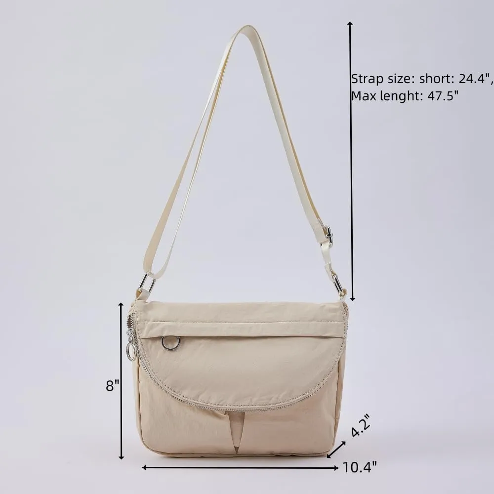 VAKAER Crossbody Purse for Women, 5L Casual Festival Bag With Adjustable Strap Women's Shoulder Handbags for Travel Workout