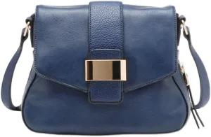 Valyne Rectangular Metal Crossbody Shoulder Handbag