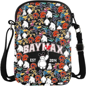 VAMSII Animated Film Merchandise Gift Baymax Est 2014 Crossbody bag Movie Fans gift