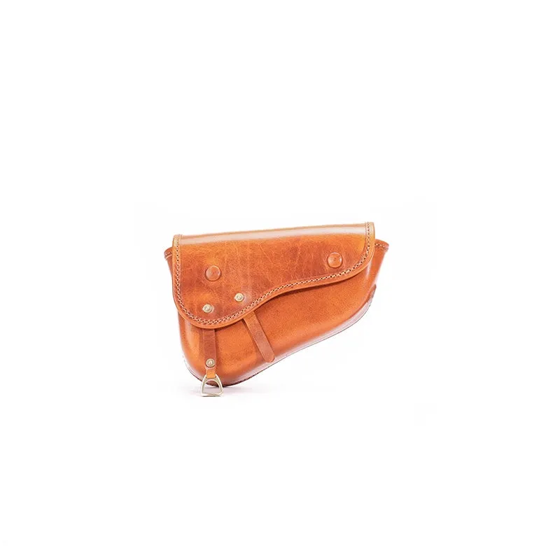 Vegetable-Tanned Leather Saddlebag
