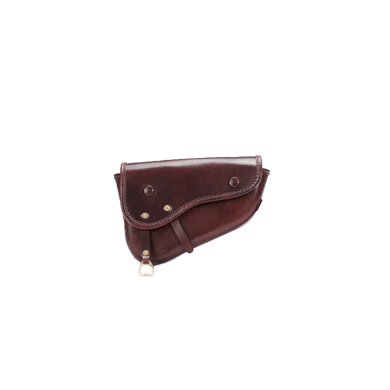 Vegetable-Tanned Leather Saddlebag