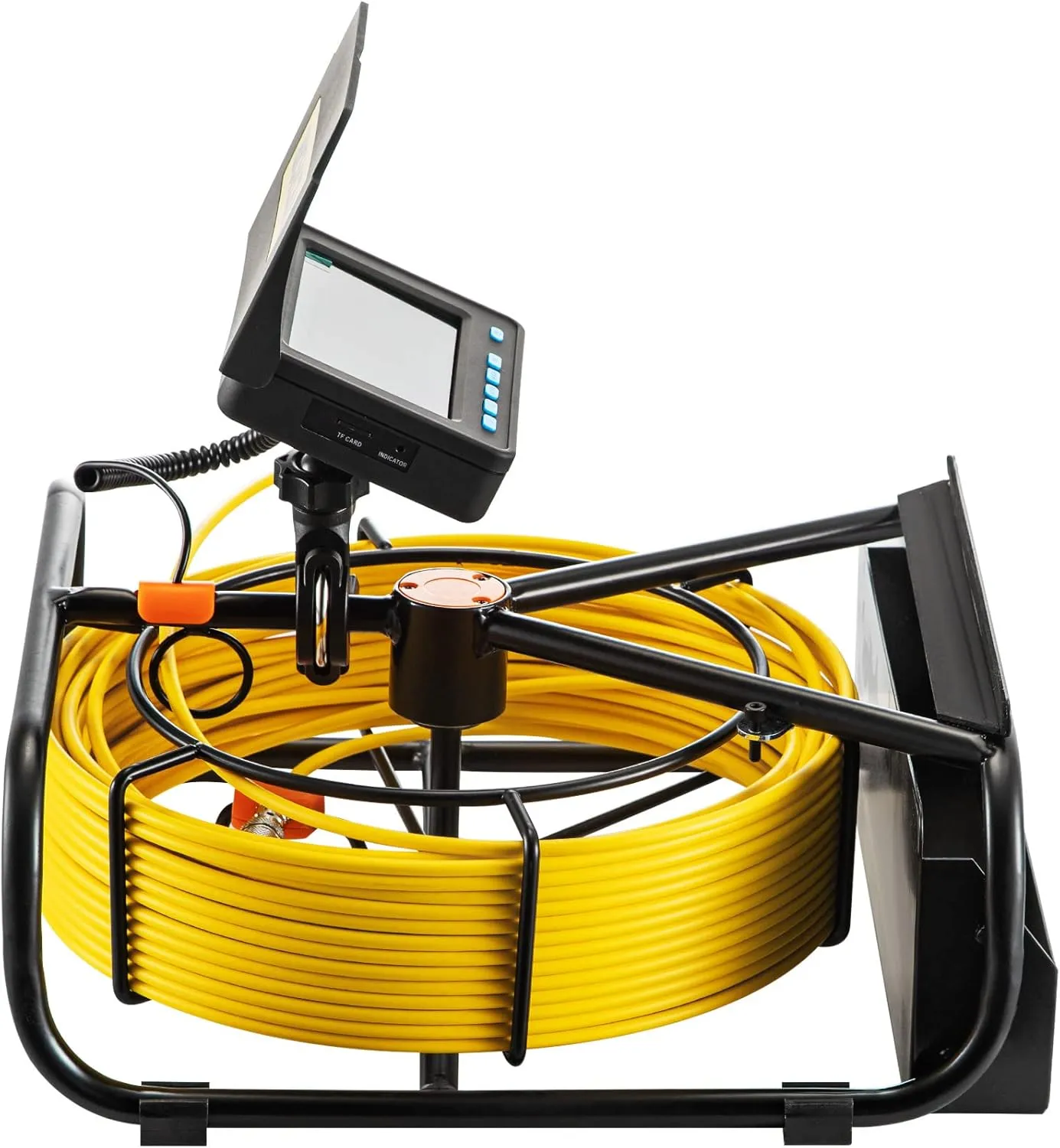 VEVOR Sewer Camera, 164ft/50M 4.3" Pipe Drain Inspection Camera with DVR Function & Snake Cable, Waterproof IP68 Borescope w/LED Lights, Industrial Endoscope for Home Wall Duct Drain Pipe Plumbing