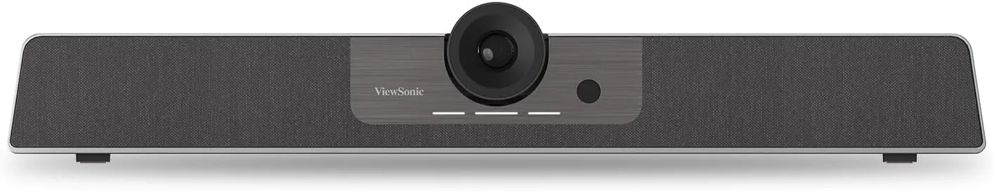 ViewSonic UMB202 4K UHD Video Conferencing System with Camera 120° Wide-Angle Lens, 5X Zoom, 11W Speakers, and Beamforming 6-Microphone Array Certified for Microsoft Teams Rooms