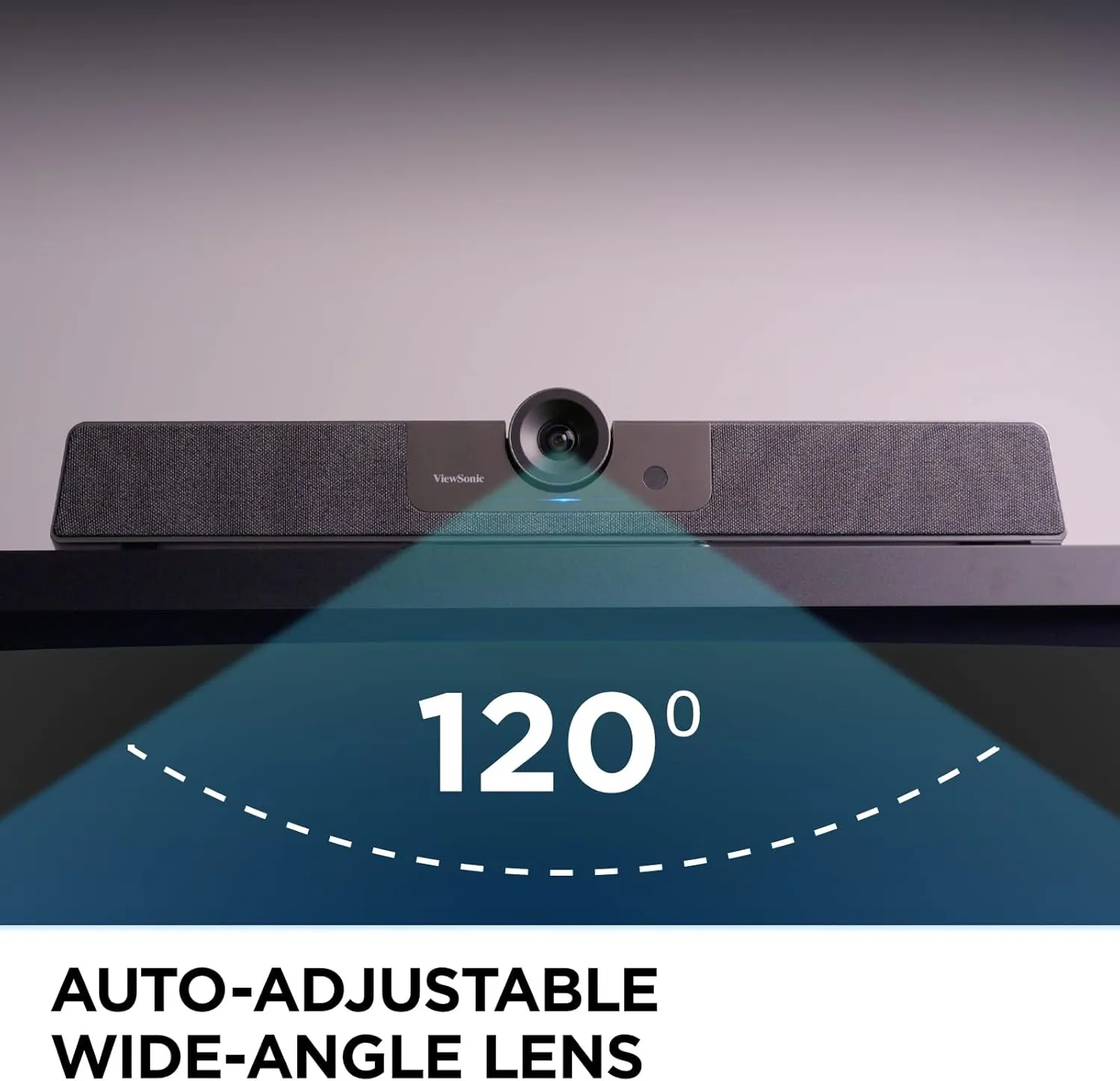ViewSonic UMB202 4K UHD Video Conferencing System with Camera 120° Wide-Angle Lens, 5X Zoom, 11W Speakers, and Beamforming 6-Microphone Array Certified for Microsoft Teams Rooms