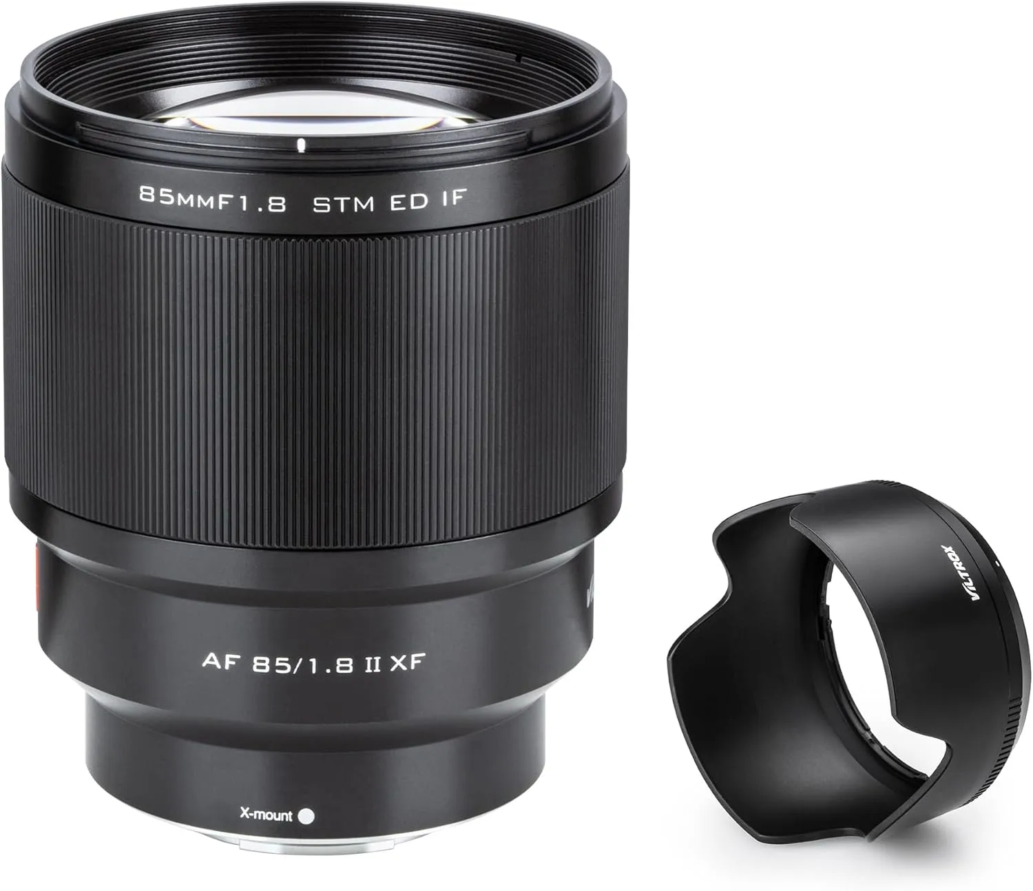 VILTROX AF 85mm F1.8 XF Prime Lens Auto Focus Medium Telephoto Portrait Lens Compatible with Fuji X Mount Camera X-T3 X-T2 X-T30 X-T20 X-T10 X-T100 X-PRO2 Black