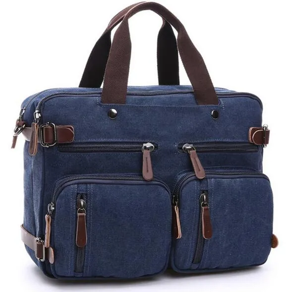 Vintage Canvas Laptop Bag