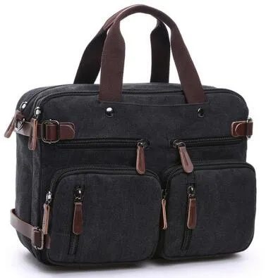 Vintage Canvas Laptop Bag