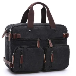 Vintage Canvas Laptop Bag
