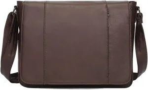Vintage Crossbody Bag Oil Wax Leather Crossbody Bag Shoulder Bag Messenger Bag