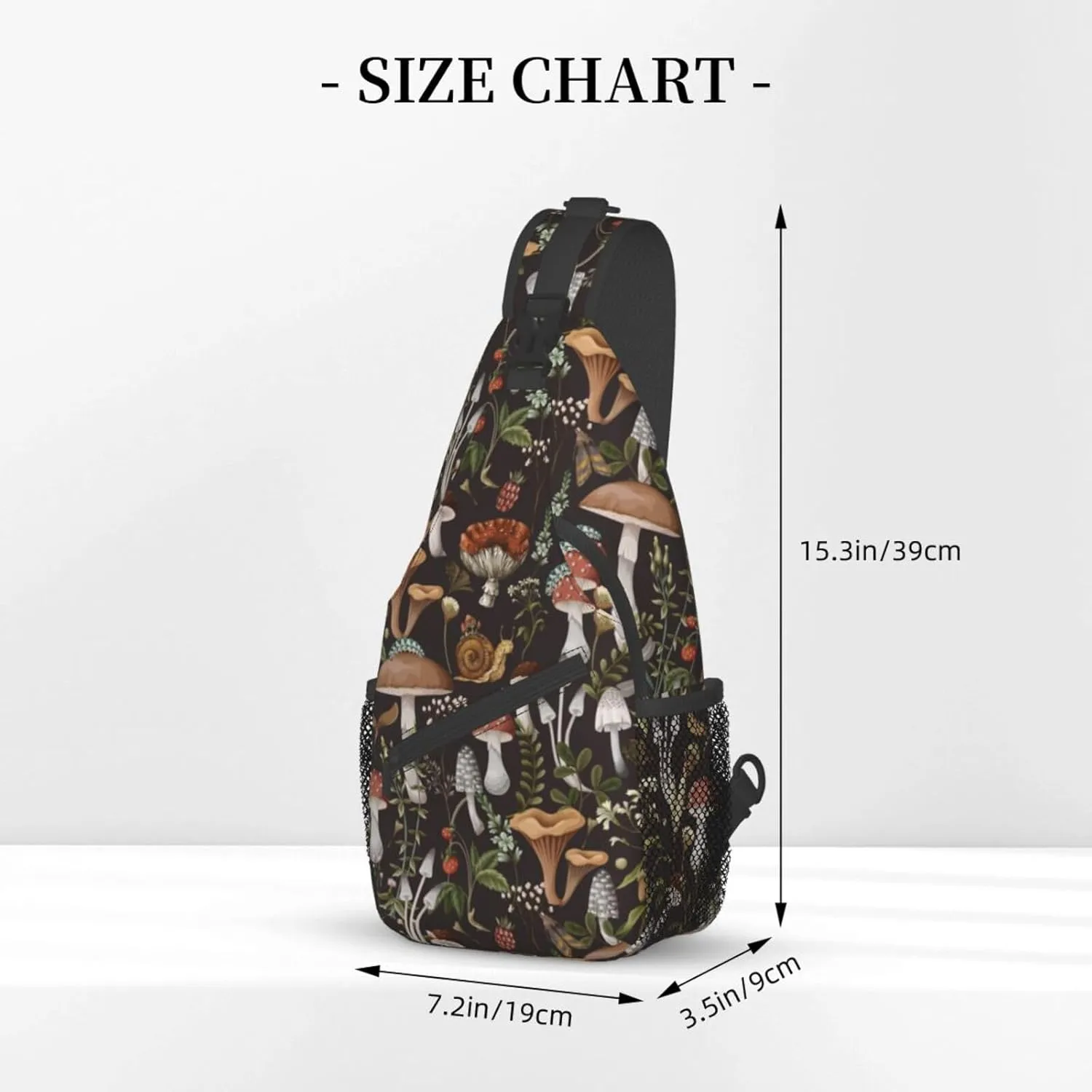 Vintage Elephant Sling Backpack Unisex Crossbody Chest Bag Shoulder Chest Bag For Women Men Hiking Travel