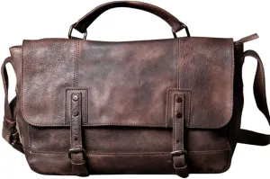 Vintage Old Shoulder Bag Crossbody Bag Casual Men's Bag