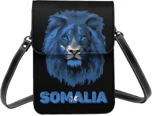 Vintage Vatican Flag Lion Head Small Crossbody Purse Cell Phone Bag for Women