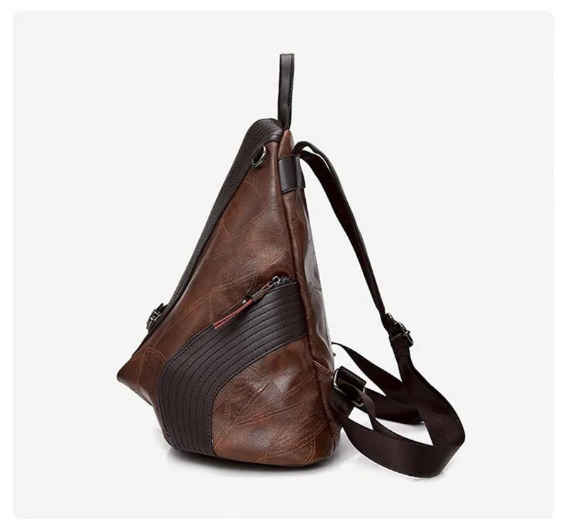Vintage Women Antitheft Backpack