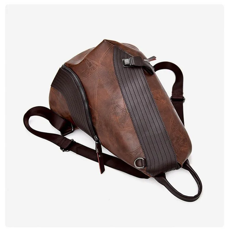 Vintage Women Antitheft Backpack