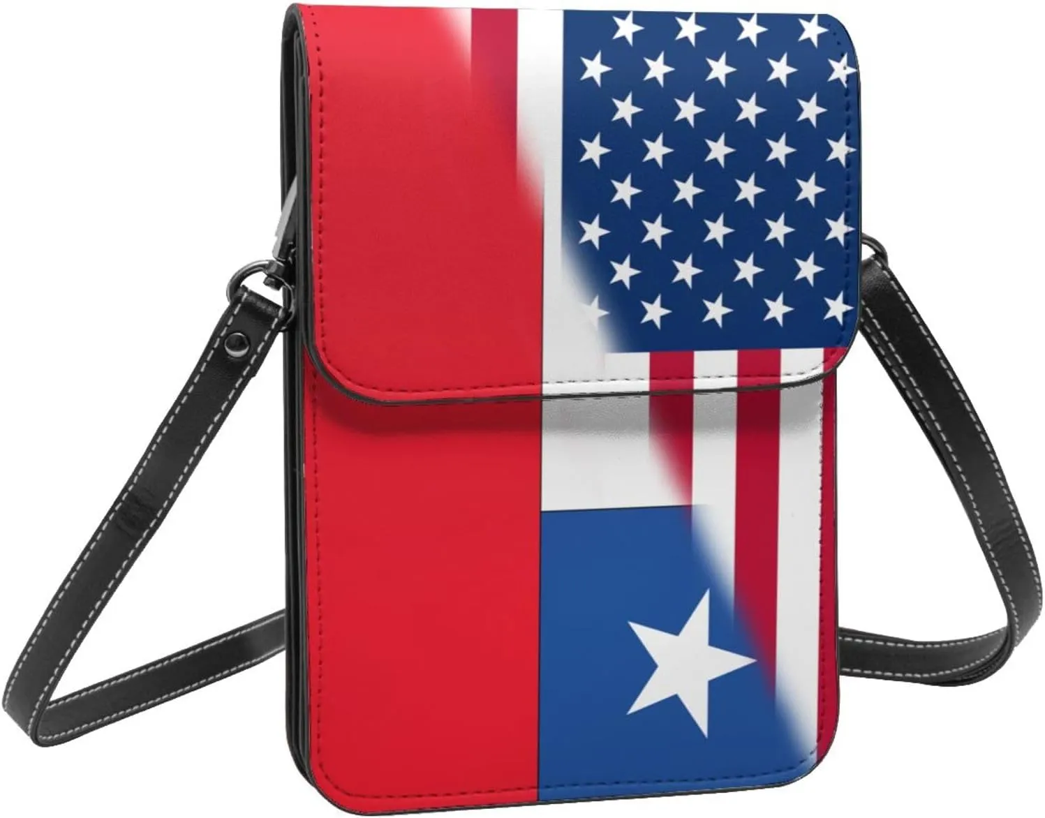 Vintage Zambia Zambian America Flag Small Crossbody Purse Cell Phone Bag for Women Girls Mini Over Shoulder Handbag Wallet