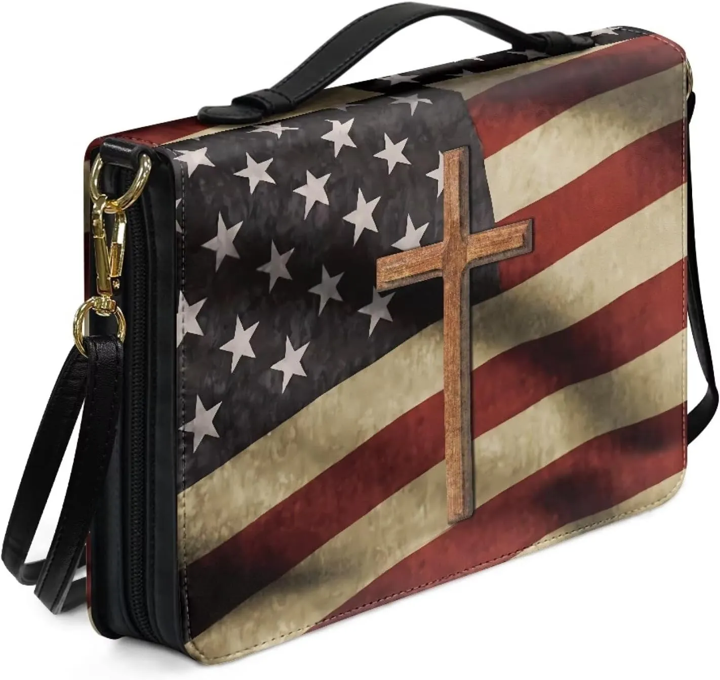 Waterproof Bible Case Bible Covers for Women Crossbody Bag Large Size Bible Protective Size M-2XL
