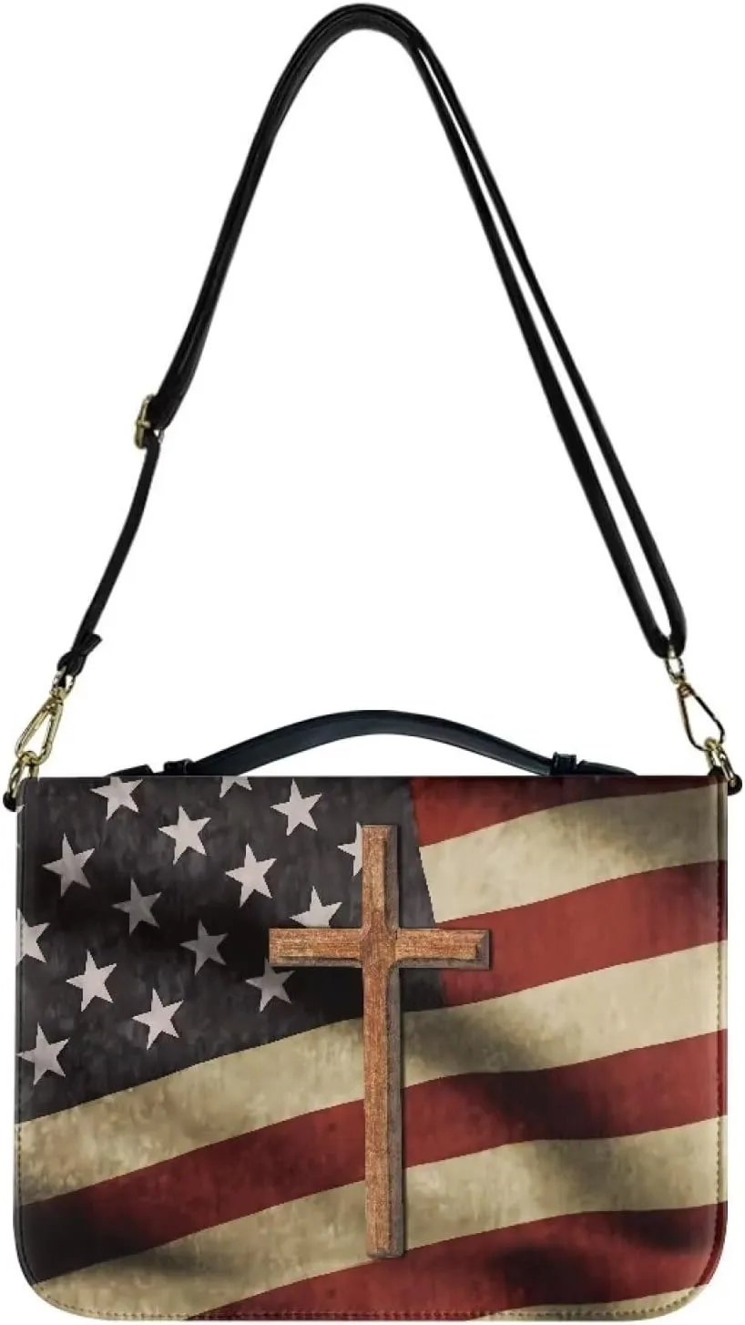 Waterproof Bible Case Bible Covers for Women Crossbody Bag Large Size Bible Protective Size M-2XL